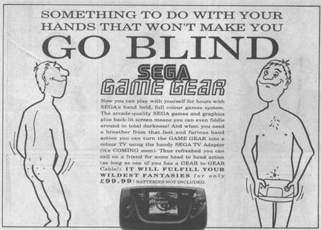 Viejos anuncios de SEGA con referencias claramente sexuales