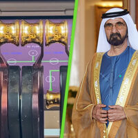 El Boeing 747 que el emir de Dubái usa como avión privado es tan lujoso que hasta los controles del piloto son de oro 