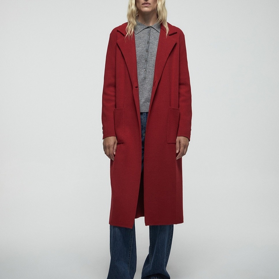 Sfera - Abrigo solapa bolsillos.