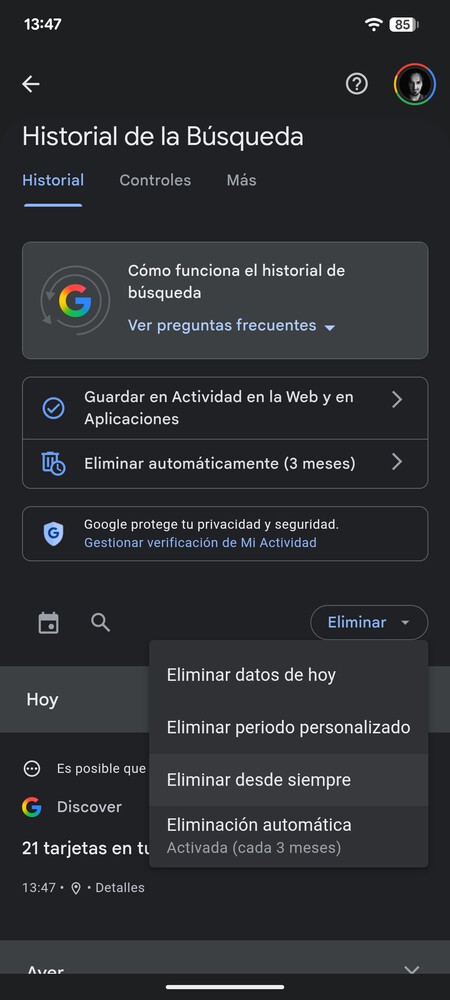 Eliminar Android