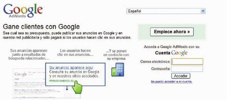 Publicita tu empresa en internet con Google Adwords