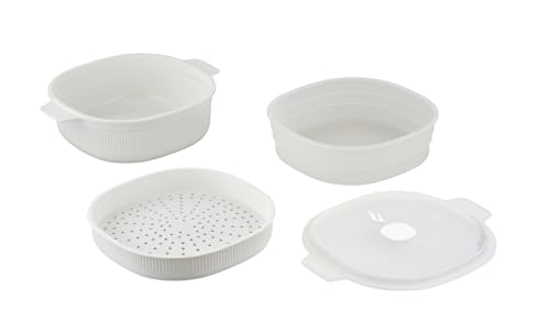 CARE + PROTECT Vaporera/olla a vapor para microondas