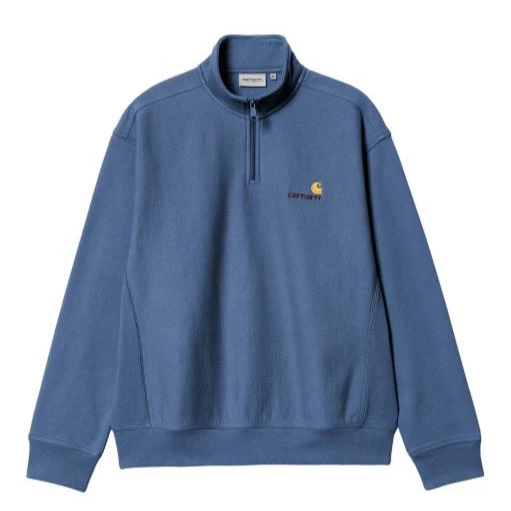 Sudadera media cremallera de hombre corte relajado
