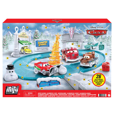 Calendario De Adviento Figuras Cars De Mattel Pvpr 30eur 1