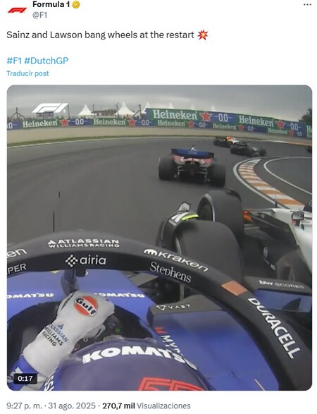 Sainz Paises Bajos F1 2025