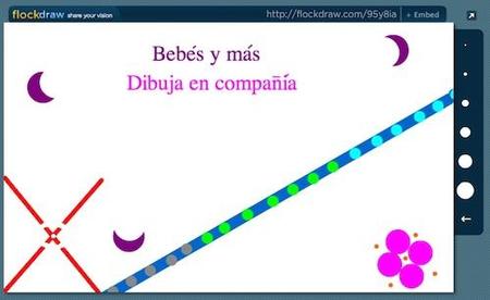 FlockDraw, pizarra online para dibujar en compañía