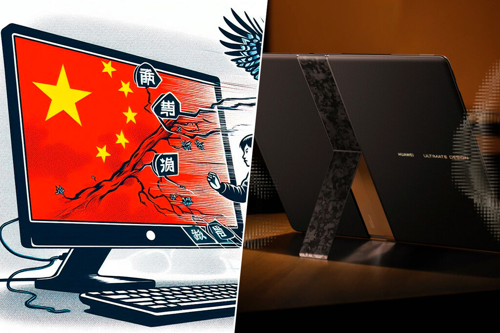 El sueño del 'Made in China' total, a punto de cumplirse: el nuevo PC plegable de Huawei es la prueba definitiva