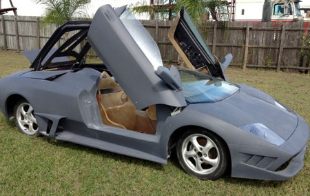 De Porsche Boxster a Lamborghini Murcielago LP640 Roadster, una difícil transformación inacabada