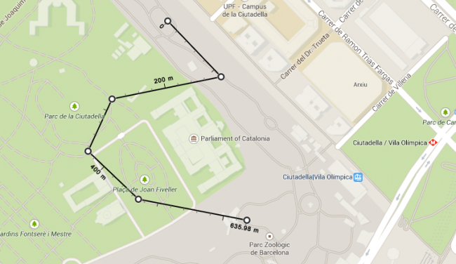 google maps rutas mapas