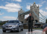 Opel Insignia, su puesta de largo en Londres