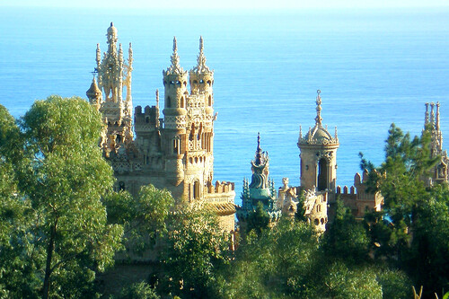 Castillo De Colomares Cerca Del Pueblo De Benalmadena Provincia De Malaga Espana Panoramio
