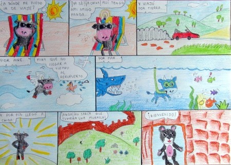 La ganadora del I Concurso de Cómic Tori en China es Laura de 10 años