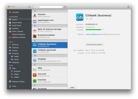 1password 4 para Mac se acerca con importantes mejoras