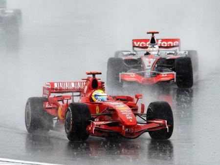 Lucha de titanes: Felipe Massa y Fernando Alonso en Nurburgring