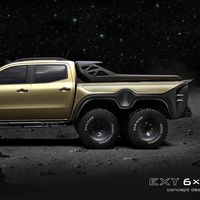 ¡Descomunal! La Mercedes-Benz Clase X se pasa a la moda 6x6 apocalíptica de la mano de Carlex Design 