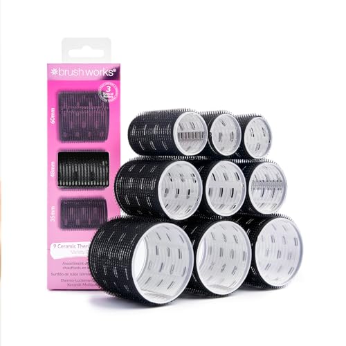 Brushworks Ceramic Thermal Rollers Variety Pack