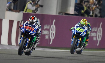 Lorenzo Rossi Catar Motogp 2015