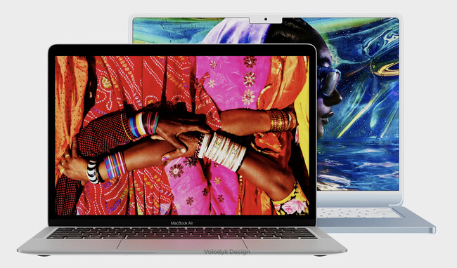 Macbook air m2 concepto