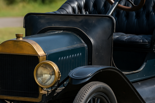 Coche Clasico sin parabrisas