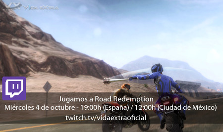 Jugamos en directo a Road Redemption a las 19:00h (las 12:00h en Ciudad de México)
