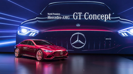 Mercedes-AMG GT Concept: el cuatro puertas de la familia GT le pisa los talones al Porsche Panamera