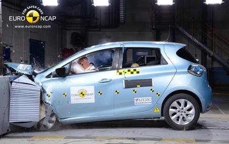 Renault ZOE: cinco estrellas Euro NCAP