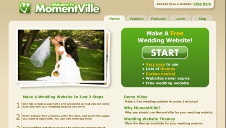 MomentVille, espacio web para los recién casados