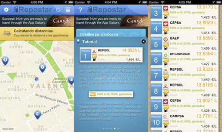 Repostar, una aplicación muy interesante para encontrar las gasolineras con el precio más bajo