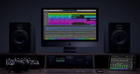 Una imagen de una nueva versión de Logic Pro X aparece en el sitio web de educación de Apple