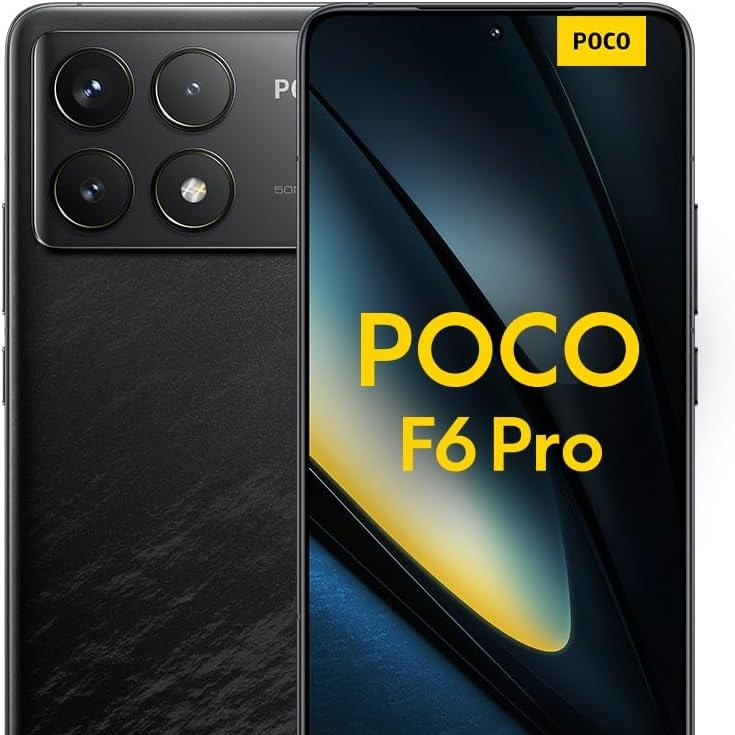 Xiaomi POCO F6 Pro Smartphone 12GB+256GB, Black