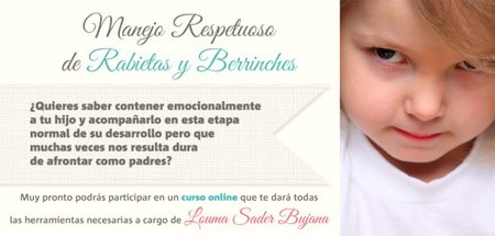 Curso online sobre manejo respetuoso de rabietas y berrinches