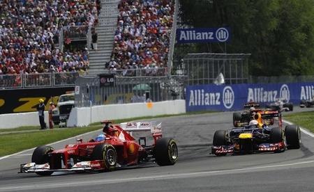 Fernando Alonso y Sebastian Vettel