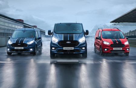 La Ford Transit amplia la familia con versiones Custom Sport, Connect Sport y Courier Sport