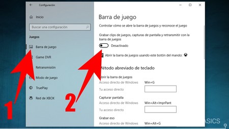 Como Desactivar La Barra De Juego De Windows 10