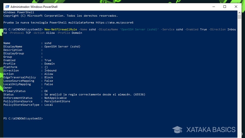 SSH en Windows 10: qué es y cómo configurarlo