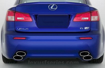 Primera foto oficial del Lexus IS-F