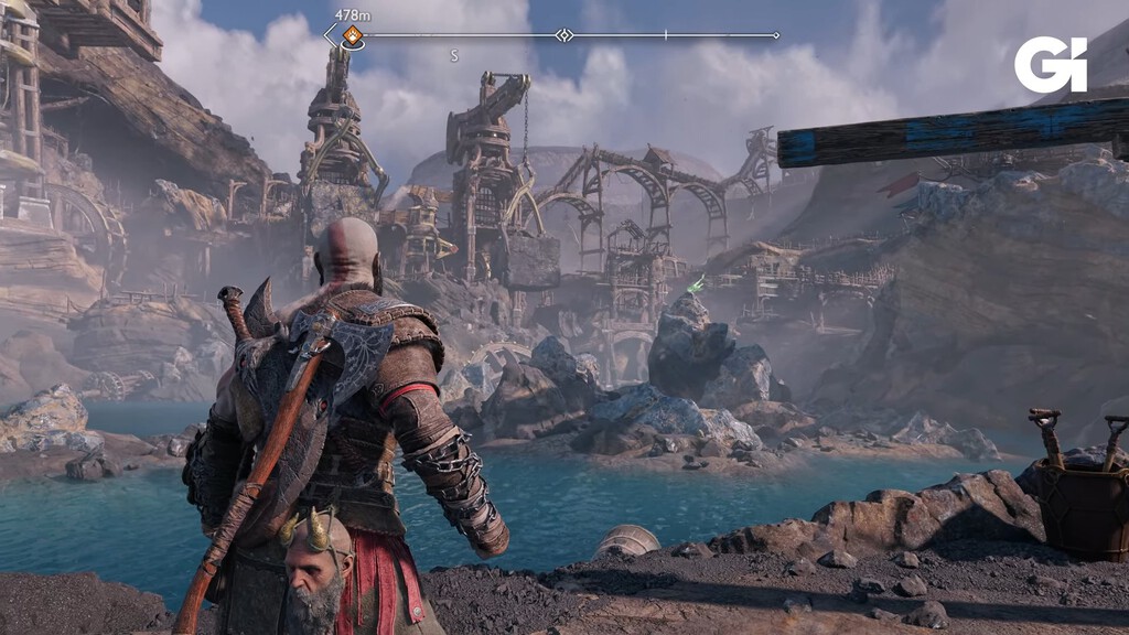 God of War Ragnarök muestra en gameplay a Svartalfheim, uno de los reinos nórdicos que explorarán Kratos y Atreus 