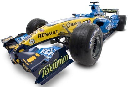 Renault R26, el chasis