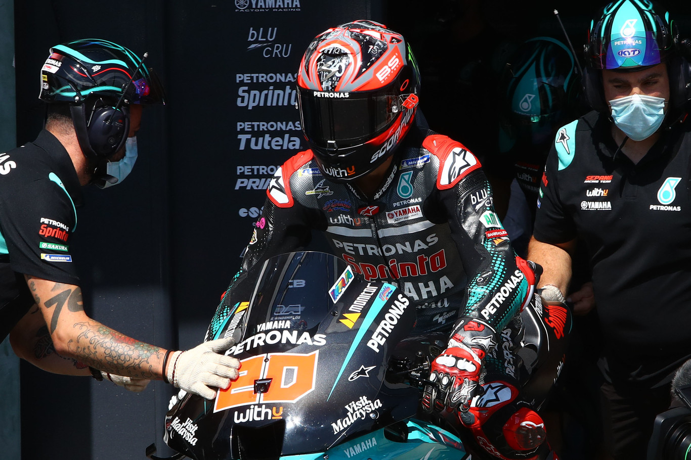 Fabio Quartararo quiere recuperar el disfraz de Marc Márquez en Misano para evitar que MotoGP se desmadre
