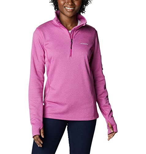 Columbia W Park View Grid Fleece 1/2 Zip Sudadera De Forro Polar para Mujeres