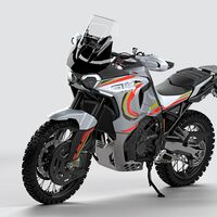 La MV Agusta Lucky Explorer 9.5 es la reinterpretación de las míticas Cagiva Elefant pero con 123 CV