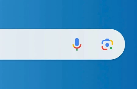 Google 検索バーの新しい Google レンズ アイコン