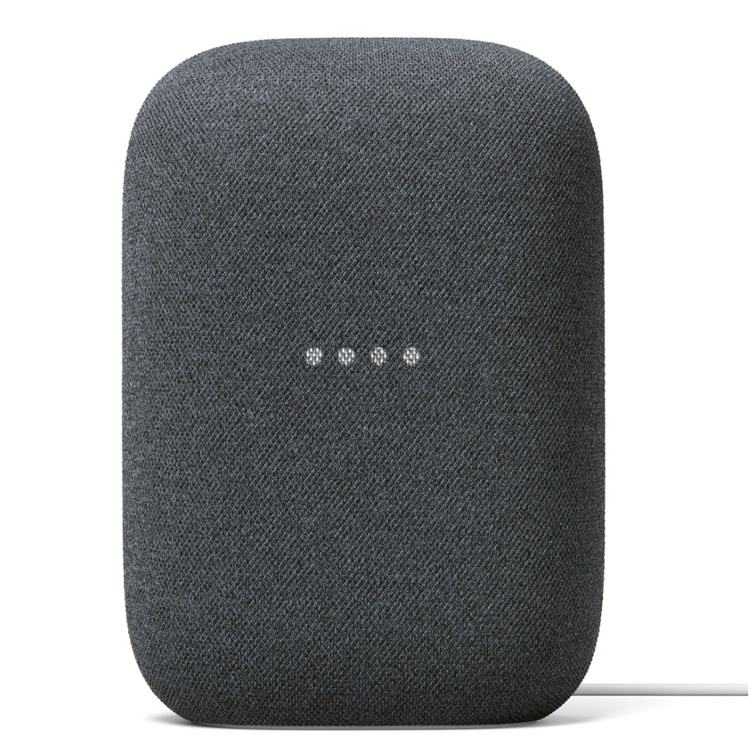 Altavoz Wi-Fi inteligente Google Nest Audio Carbón con Asistente de Google