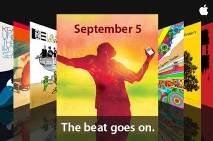 ¡Ya es oficial! Evento de Apple para el 5 de Septiembre, centrado en los iPod