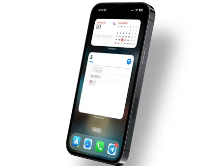 仕事中は唯一の iPhone 画面
