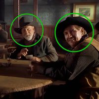 Si pausas Volver al futuro III en el minuto 27 con 50 segundos, descubrirás tres leyendas absolutas del cine western 
