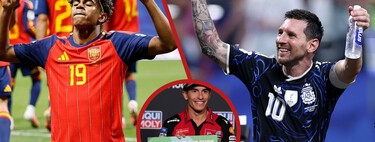 Para saber que España y Argentina iban a jugar la final del Mundial no hacía falta ver fútbol, bastaba con escuchar a Marc Márquez 