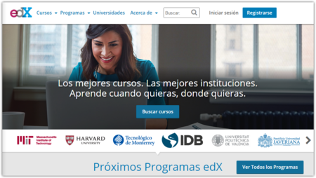edX, la prestigiosa web de cursos online gratuitos ahora está disponible en español