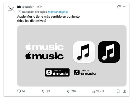 Nuevo icono Apple Music