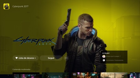 Cyberpunk 2077 aparece ya en la PlayStation Store de PS5 y el 21 de junio se podrá volver a comprar